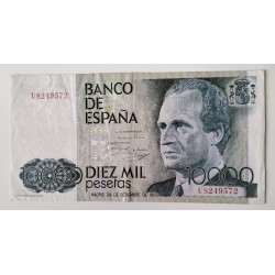 10.000 pesetas 24 septiembre 1985