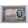 50 pesetas 22 julio1935 Ramón y Cajal