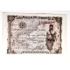 BILLETE DE 1 PESETA DE 1945