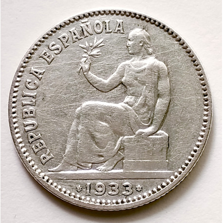 1 PESETA DE PLATA 1933
