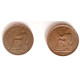 2 monedas de 50 céntimos 1937 República