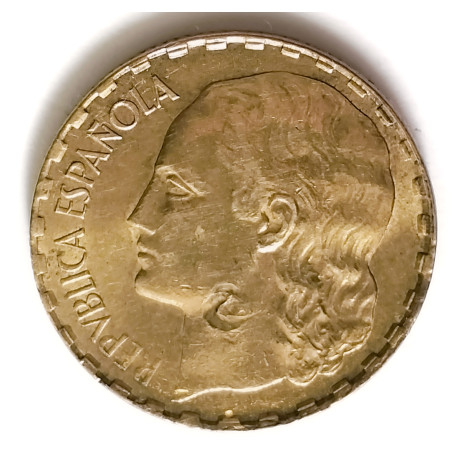 1 peseta laton 1937