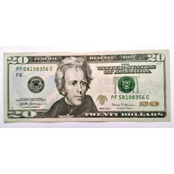 20 dólares USA Jackson2017