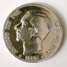 1 pts Alfonso XII 1883