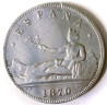 5 pesetas 1870 Gobierno Provisional