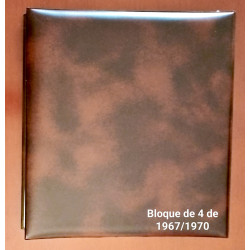 Bloque de 4 de 1967 al 1970