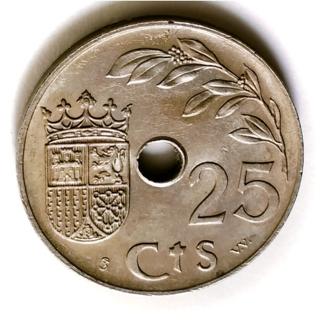 25 céntimos 1937 Viena