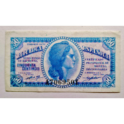 50 centimos 1937