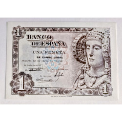 1 peseta de la Dama de Elche 1948