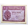 BILLETE DE 1 PESETA DE 1937