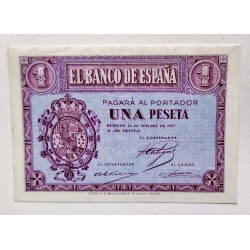 1 peseta 1937 Burgos