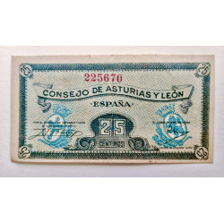 BILLETE DE 1 PESETA DE 1937
