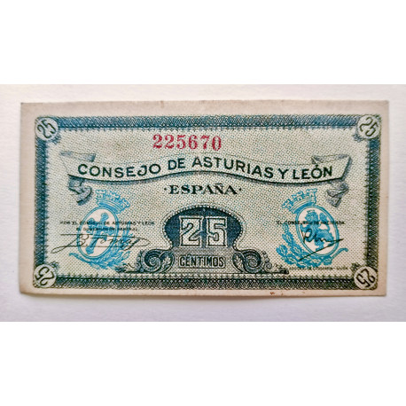 25 céntimos del Consejo de Asturias y León