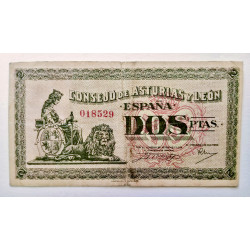 billete de 10 pesetas de 1937