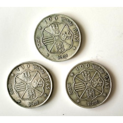 3 de 100 pesetas de 1966*66
