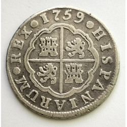 2 reales 1759 Madrid