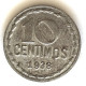 10 CÉNTIMOS ALUMINIO 1959