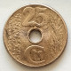 25 CÉNTIMOS 1938 COBRE