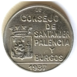 Santander Palencia Burgos 1937