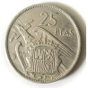 25 pesetas 1957*61