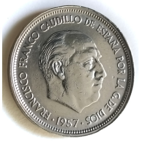 50 Pesetas 1957 * 59