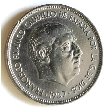 50 Pesetas 1957 * 71