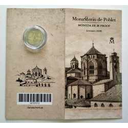 Cartera oficial Monasterio de Poblet España 2026 proof