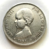 5 pts Alfonso XIII 1891*91