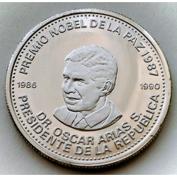 Costa Rica 1000 colones Premio Nobel de la Paz 1990