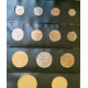 Colección monedas de pesetas de 1996 con plata