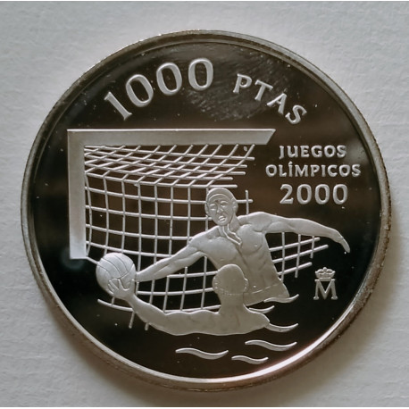 Moneda de 1.000 pesetas Sydney 1998