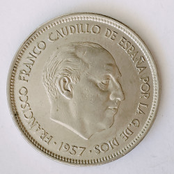 50 PESETAS 1957