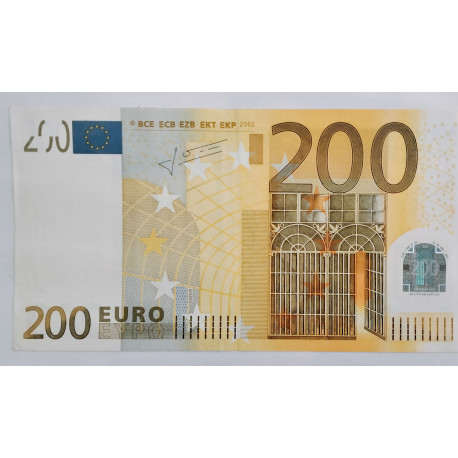 200 euros año 2002 Duisenberg