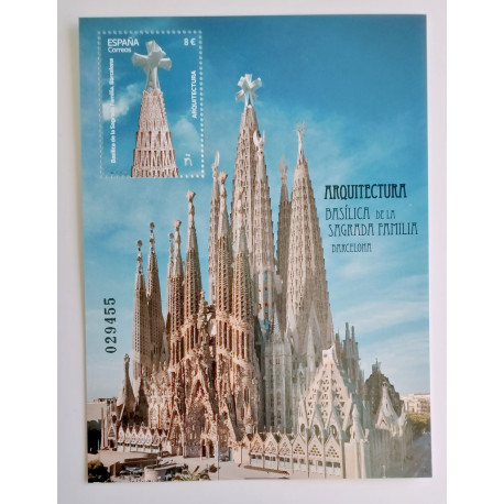 Arquitectura basílica de la Sagrada Familia