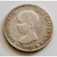 5 PESETAS ALFONSO XIII 1892 PGM