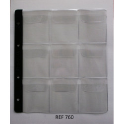 FUNDAS PARDO MONEDAS TRANSP 760