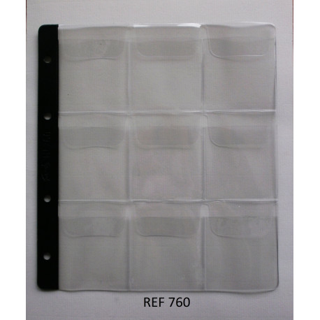 FUNDAS PARDO MONEDAS TRANSP 760