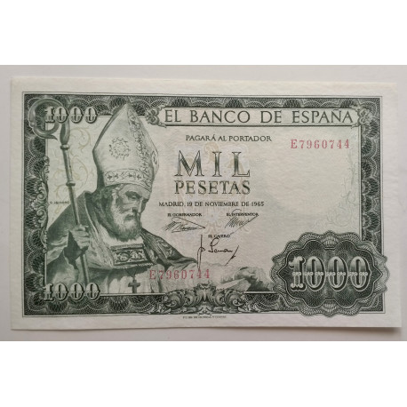1.000 pesetas 19 noviembre 1965