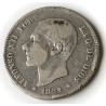 2 pesetas de Alfonso XII 1881
