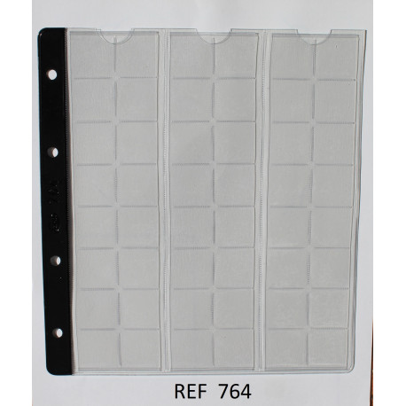 FUNDAS PARDO MONEDAS TRANSP 764