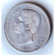 5 pesetas de Alfonso XII 1876*76 DEM