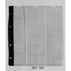 FUNDAS PARDO MONEDAS TRANSP 765