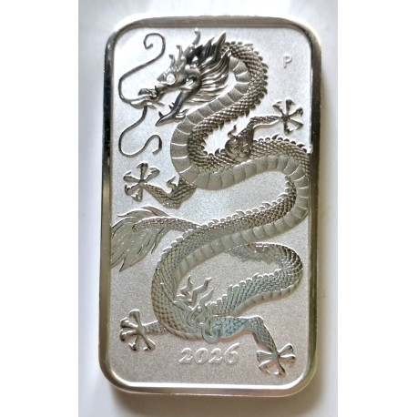 Dragón onza cuadrada 2026