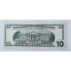 USA Billete de 10 dólares 1999