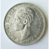 5 PESETAS ALFONSO XII 1887*87