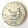 5 pesetas del Gobierno Provisional 1870*70