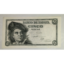 5 PESETAS 22 JULIO 1954