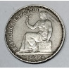 1 peseta de plata de 1933*34
