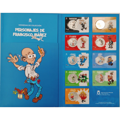 Colección personajes de Ibáñez- Mortadelo y Filemón