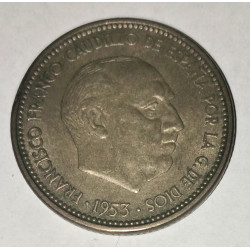 2,5 pts Franco 1953 *56